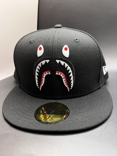 New Era 59Fifty Shark BAPE Black Cap