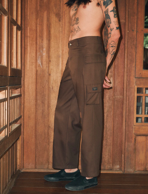 PANTALON SCARPETTI MARRON