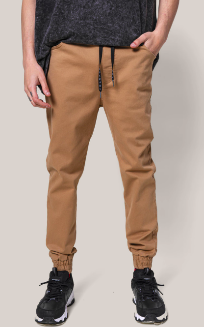 PANTALON CANVAS CAMEL