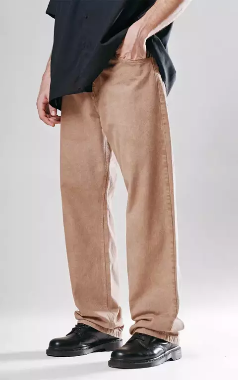 PANTALON WIDE LEGG BEIGE