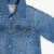 Jaqueta Trucker Moletom Jeans Clara Unissex - loja online