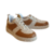 Tênis Feminino Casual de Couro Camel 100484860 - comprar online