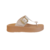 Sandália Feminina Papete Petite Jolie Off White Avela PJ6486