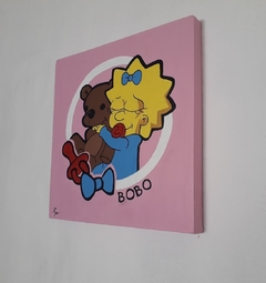 Cuadro Decorativo de la bebe MAGGIE SIMPSON