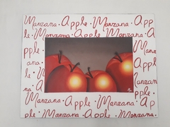 Cuadro Decorativo MANZANAS LETTERS 2