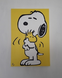 Cuadro decorativo SNOOPY Y woodstock