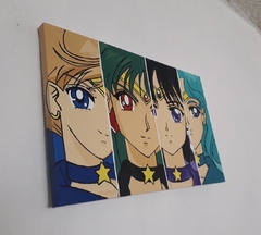 Cuadro Decorativo SAILOR OUTERS SAILOR MOON ANIME 