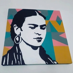 Cuadro decorativo FRIDA KAHLO GEOMETRICO - Galería Oneris