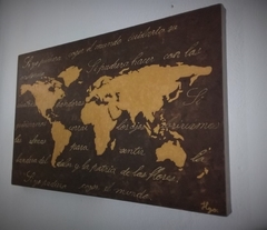 Cuadro Decorativo MAPA DEL MUNDO (MAPAMUNDI 2) - comprar en línea