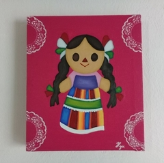 Cuadro Decorativo MUÑECA MEXICANA