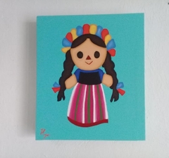 Cuadro Decorativo MUÑECA MEXICANA 2 - comprar en línea