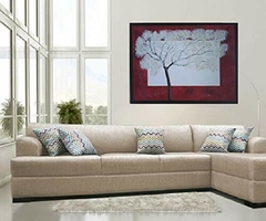 Cuadro Decorativo ARBOL BLANCO - Galería Oneris