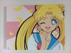 Cuadro Decorativo SERENA TSUKINO SAILOR MOON TRANSFORMACIÓN 