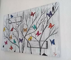 Cuadro Decorativo ARBOL CON MARIPOSAS - comprar en línea