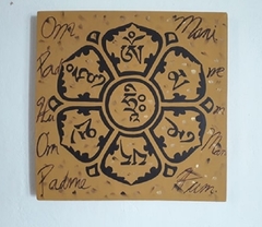 Cuadro decorativo MANTRAS HINDU MANDALA