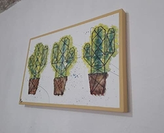 Cuadro Decorativo CACTUS GEOMETRICO - comprar en línea