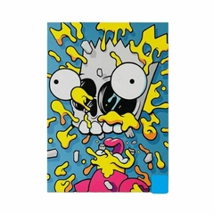 Cuadro Decorativo pintado a mano de BART SIMPSON