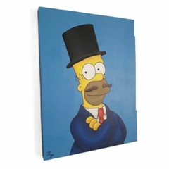 Cuadro Decorativo de Homero Simpson cosme fulanito 