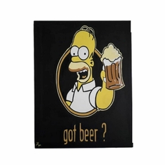 Cuadro Decorativo de Homero Simpson cerveza duff