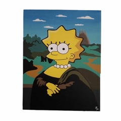 Cuadro Decorativo de MONA LISA  Simpson 