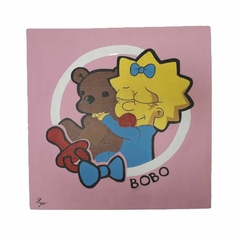 Cuadro Decorativo pintado a mano de MAGGIE SIMPSON