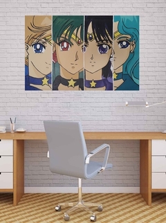 cuadro decorativo de SAILOR MOON  obra de arte popart artepop  cultura pop obra de arte popart artepop cultura pop clásico ANIME