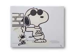 Cuadro Decorativo pintado a mano de SNOOPY joo coolcharlie brown 