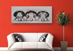 cuadro decorativo de MAFALDA obra de arte popart artepop cultura pop