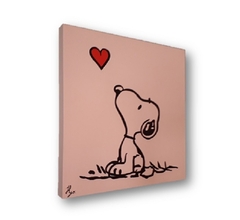 Cuadro decorativo SNOOPY CORAZON en internet