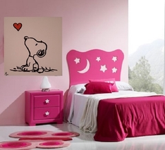 Cuadro decorativo SNOOPY CORAZON - Galería Oneris