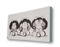 Cuadro Decorativo PINTADO A MANO DE  MAFALDA