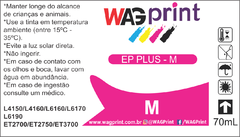 EPSON PLUS MAGENTA 70ML L3110 L3210 L4150 L5190 L5290 L6160 - comprar online