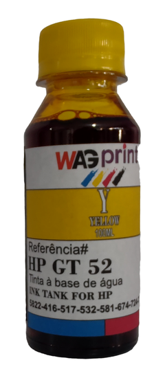 HP GT-52 YELLOW 100ML