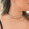 Choker Duo Banhos Abertura Frontal