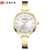 Relógio Curren Feminino Dourado Branco