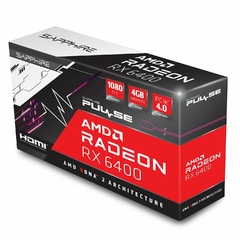 GPU AMD SAPPHIRE PULSE RX 6400 GAMING 4GB LOW PROFILE