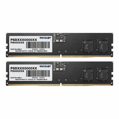 MEM DDR5 PATRIOT SIGNATURE UDIMM 32GB 2X16GB 4800MT/S CL40 288PIN 1.1V P PC KIT
