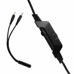 DIADEMA OCELOT OGMH01 BLACK USB+3,5 RGB - Store PC Bit MX
