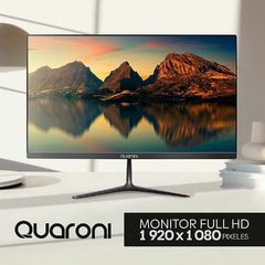 MONITOR QUARONI 21,5" MQ22-01 FHD 1080P HDMI VGA NEGRO
