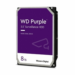 HDD INTERNO WD PURPLE 8TB SATA III 3.5" VIDEOVIGILANCIA