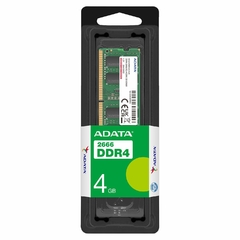 MEM DDR4 SODIMM ADATA 4GB 2666MT/S - comprar en línea