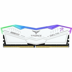 MEM DDR5 TEAMGROUP T FORCE DELTA RGB 32GB 16GBX2 7800 MTS BLANCO CL38 - comprar en línea