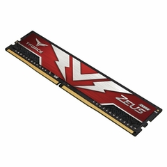 MEM DDR4 TEAMGROUP T FORCE ZEUS 16GB 3200 MTS 25600 ROJO en internet
