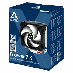 DISIPADOR CPU ARCTIC FREEZER 7X NEGRO BLANCO - comprar en línea