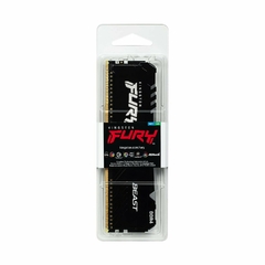 MEM DDR4 KINGSTON FURY BEAST 32GB 2666MT/S CL16 NEGRO RGB - Store PC Bit MX