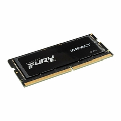 MEM DDR5 SODIMM KINGSTON FURY IMPACT XMP 32GB KIT2X16 6000MTs CL38 NEGRO - comprar en línea