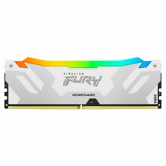 MEM DDR5 KINGSTON FURY RENEGADE BLANCO RGB XMP 32GB KIT DE 2 6400MTS CL32