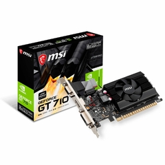 GPU NVIDIA MSI GEFORCE GT 710 2GD3 LP