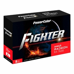 GPU AMD POWER COLOR RX 7600 FIGHTER 8GB GDDR6 - comprar en línea