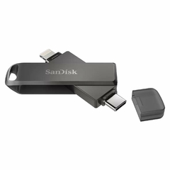 MEM USB SANDISK IXPAND FLASH DRIVE LUXE PARA IPHONE Y DISPOSITIVOS TIPO C SDIX70N 256G GN6NE en internet